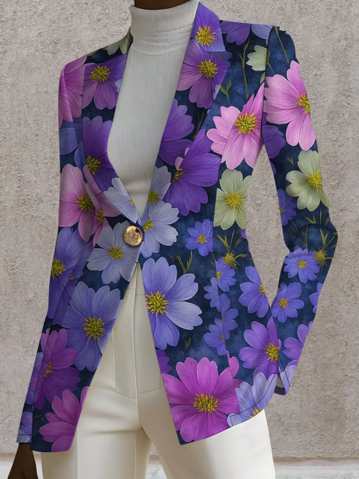 Bérénice | Veste Blazer Cosmos Violet