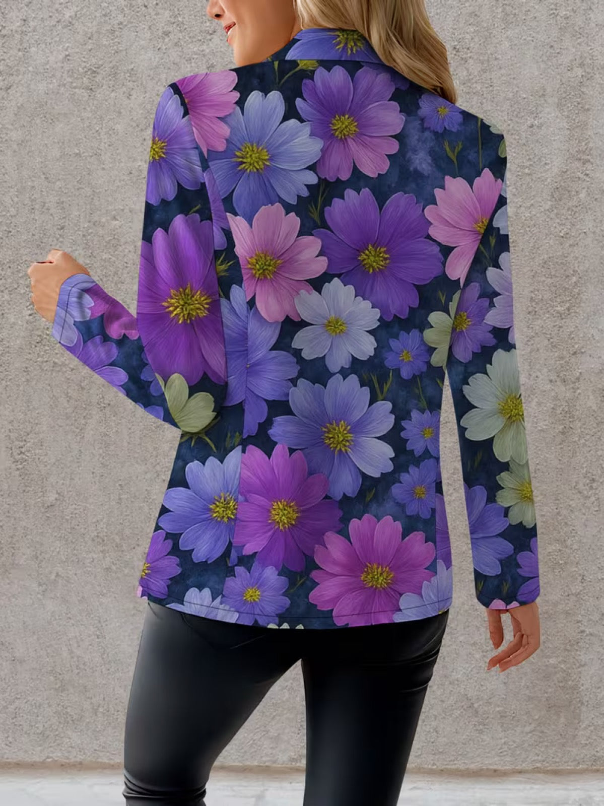 Bérénice | Veste Blazer Cosmos Violet