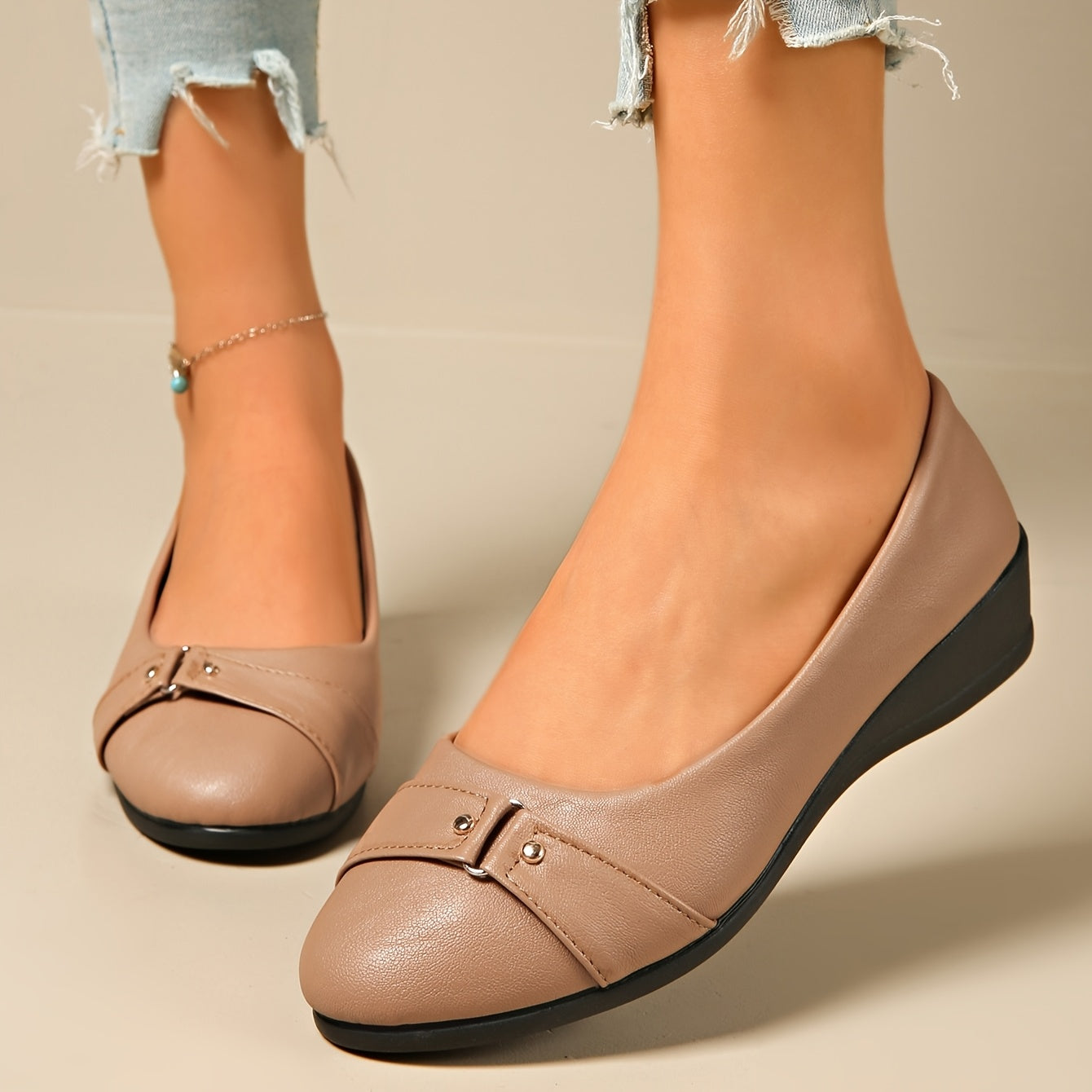 Maëva | Ballerines Compensées Confort