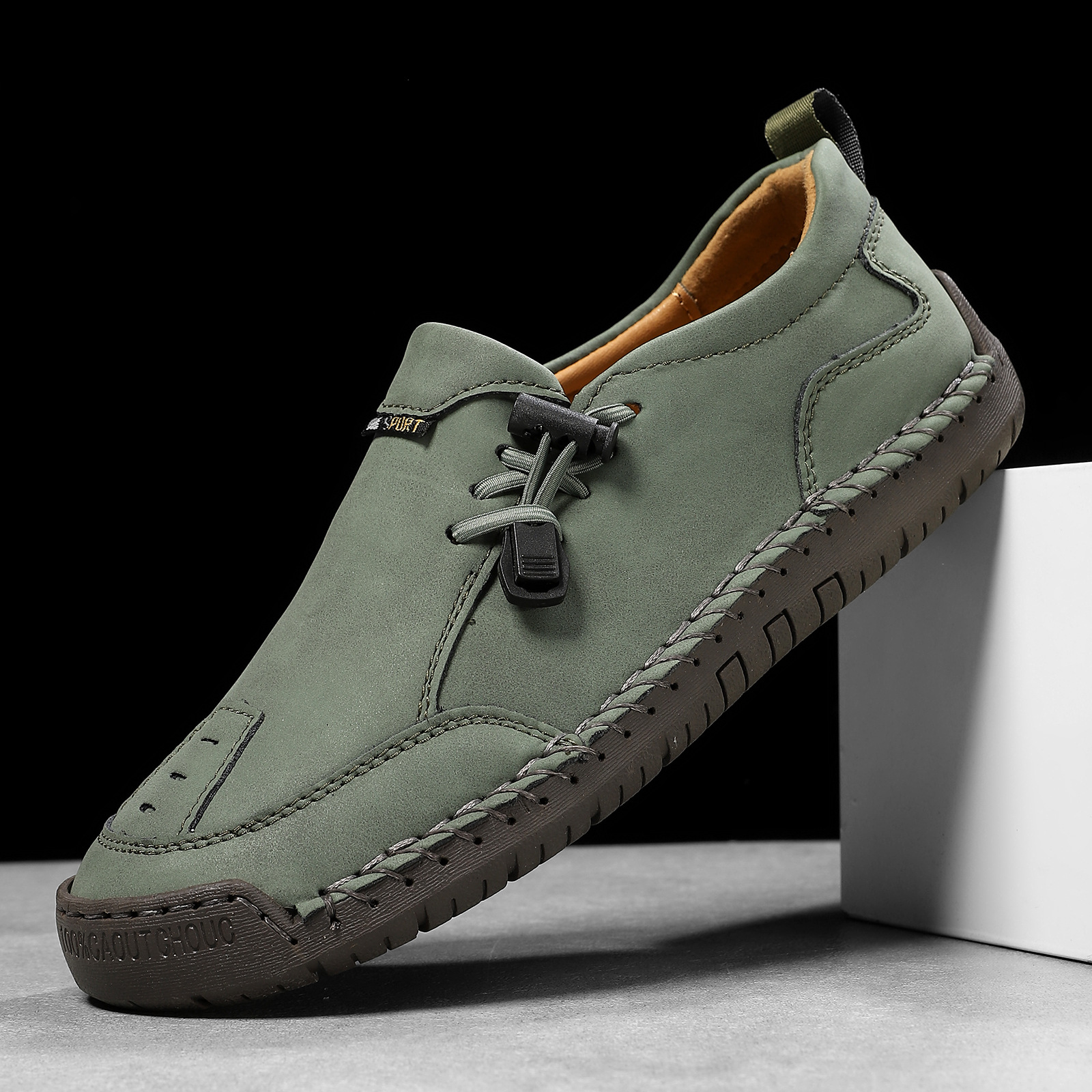 Prudence | Mocassins Confort Piqués Main
