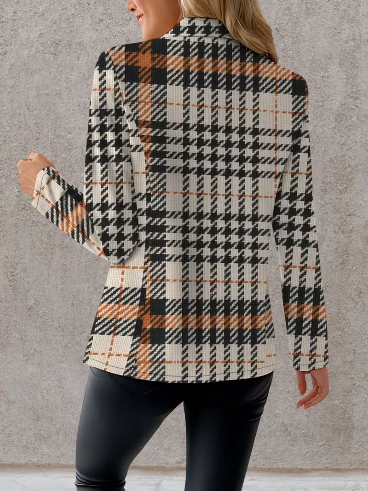 Sidonie | Veste Blazer Pied-de-Poule