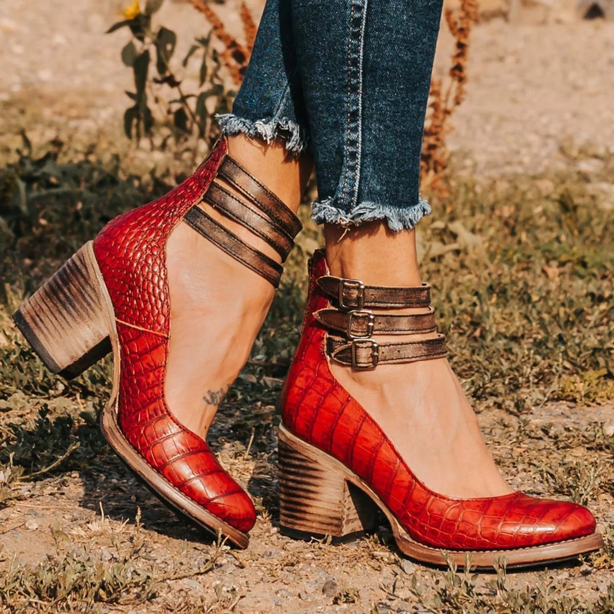 Huberte | Bottines Élégance Western Chic