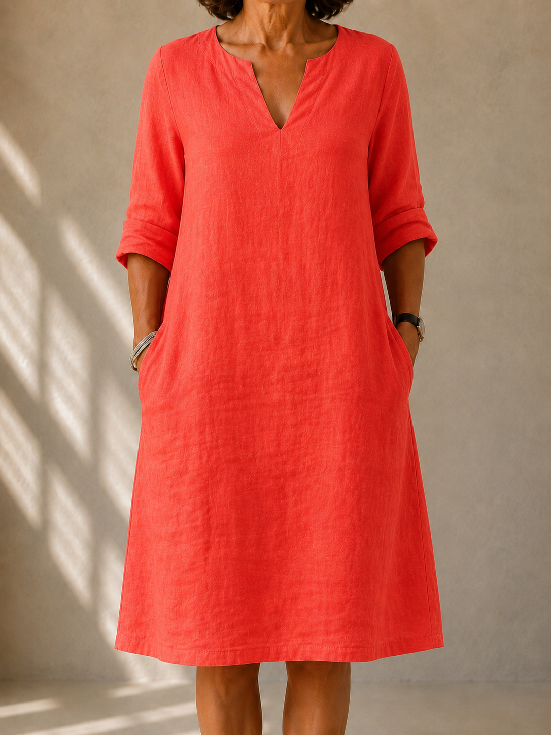 Victorine | Robe Fluide Coupe Droite